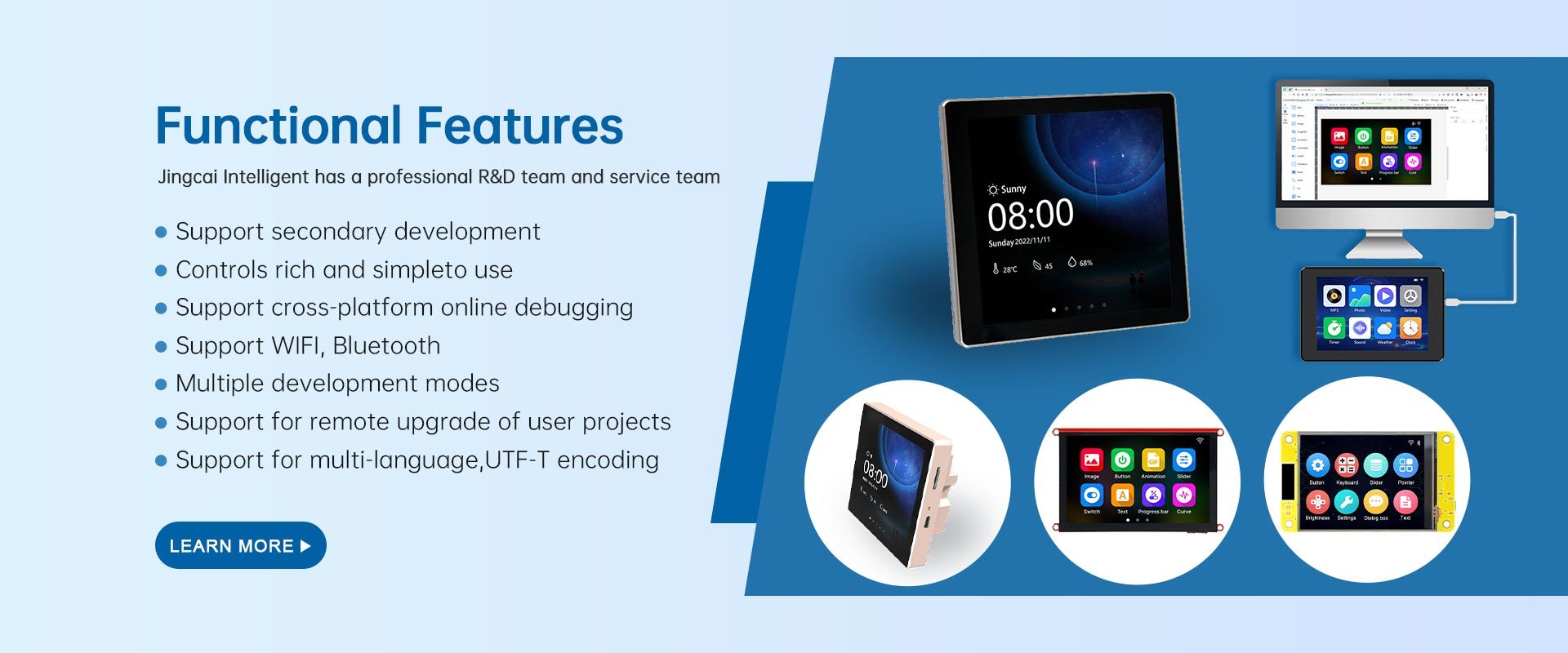 Calidad Módulo de la exhibición ESP32 fábrica