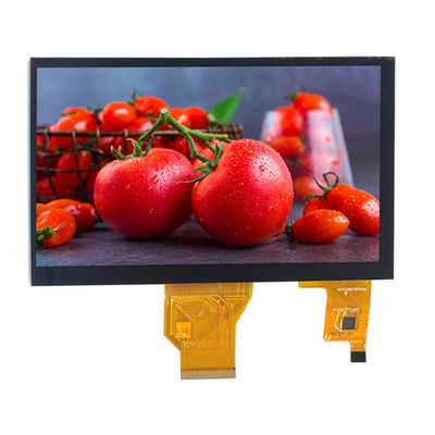 exhibición paralela 50PIN RGB de 800x480 LCD pantalla táctil capacitiva de 7 pulgadas