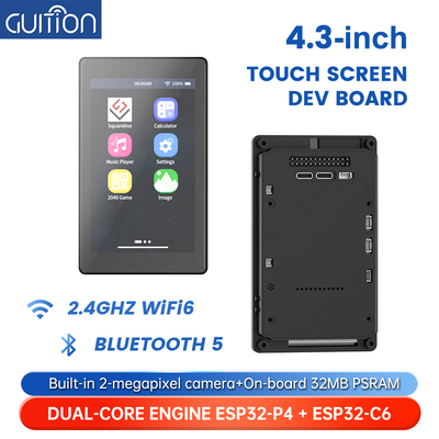 Un buen precio. JC4880P443C_I_W_Y Kit de Desarrollo ESP32-C6 + ESP32P4: Pantalla Táctil 4.3' HD, Carcasa y Módulo de Cámara en línea
