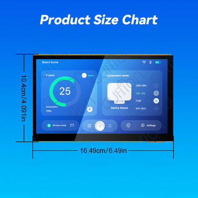 Un buen precio. JC1060P470C_I_W JD9165 Driver Chip and ESP32 Display System The Ultimate Display Solution for Your Business Needs industrial grade tft liquid crystal display 7 inch lcd screen en línea