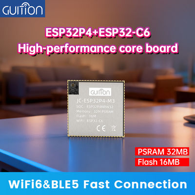 Un buen precio. JC-ESP32P4-M3-C6 Dual core RISC-V+Wi Fi 6: ESP32-P4 high-performance minimal system core board en línea