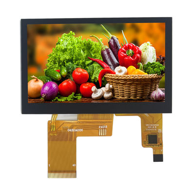 Un buen precio. módulo brillante de la exhibición de la pantalla táctil ST7262 350 capacitivos TFT Lcd de 4.3inch 800x480 IPS en línea