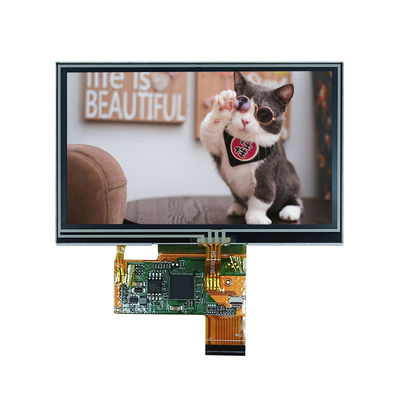 Un buen precio. Tacto resistente Tft HMI del módulo fino de la exhibición de COF pantalla 800x480 del puerto serie de 4,3 pulgadas en línea