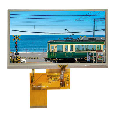 Un buen precio. 800xRGBx480 el paralelo LCD exhibe el IPS la pantalla táctil resistente 800*480 de 5 pulgadas en línea