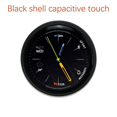 1,28 tablero del desarrollo del módulo LVGL de la pantalla del módulo 240x240 Tft Lcd de la exhibición del CTP de la cáscara del negro de la pulgada ESP32