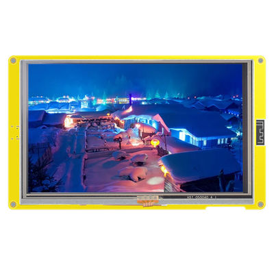 ESP32 exhibición del LCD del tft del color de 5,0 pulgadas con una resolución de la ayuda resistente del tacto 800 * 480 para Bluetooth y WiFi