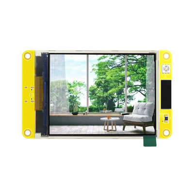 ESP32 diseño abierto del LCD de la exhibición del LCD del tft de 3,2 pulgadas de la energía baja del tablero amarillo touchless del desarrollo