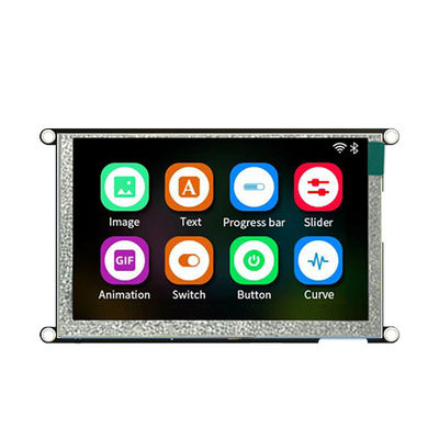 Display de interfaz de máquina humana TFT JC8048W550 sin contacto Resistente a la temperatura
