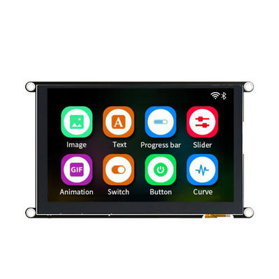 Módulo de visualización TFT HMI avanzado con toque capacitivo JC8048W550 800*480 Resolución de píxeles St7262 Chip de controlador